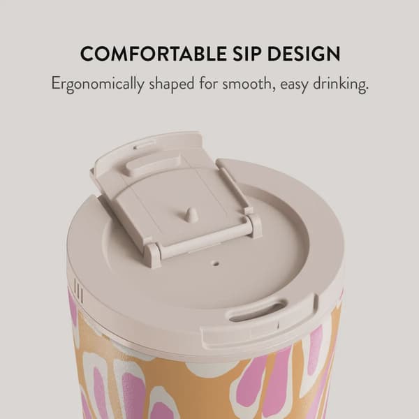 Burga Aloha - Termosmugg med Lock-/Sugrörs set