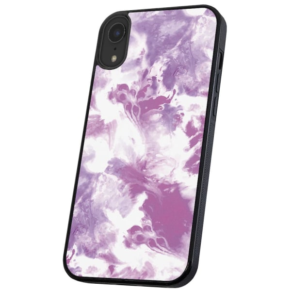 iPhone XR - Deksel/Mobildeksel Marmor Multicolor