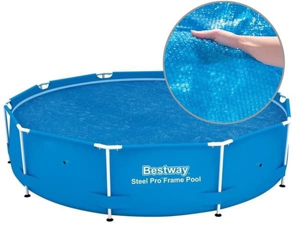 Soltäcke för pool / Poolskydd - 305 cm