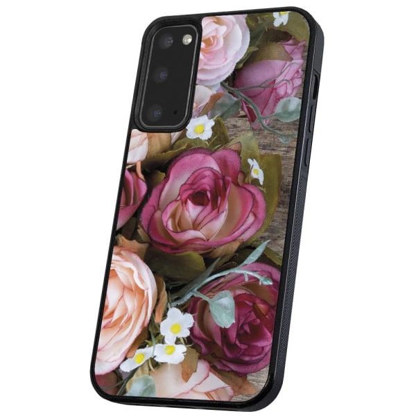 Samsung Galaxy S20 Plus - Cover/Mobilcover Blomster