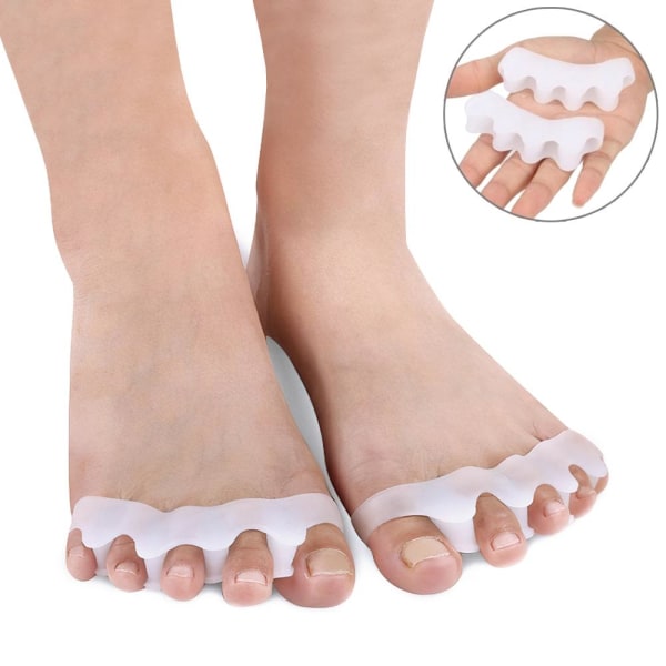 Hallux Valgus Varvaslevitin / Erottaa Varpaat – Tuki Transparent