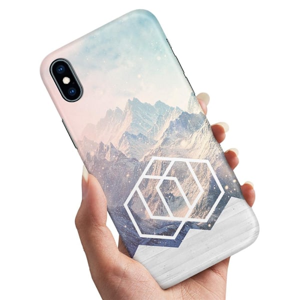 iPhone XS Max - Cover/Mobilcover Kunst Bjerg