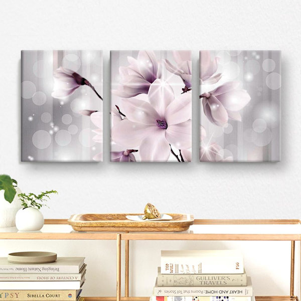 Lerretsbilde / Bilde - Blomster - 90x40 cm - Lerret