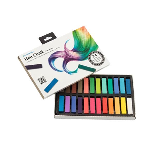Hiusliidut / Hiusväri Lapsille - 24 eri väriä hiuksiin Multicolor