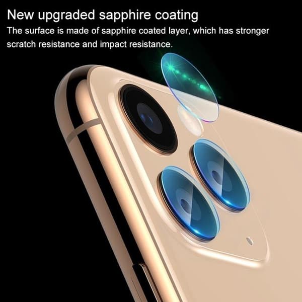 2st iPhone 12 Pro Max - Skärmskydd Kamera - Härdat Glas Transparent