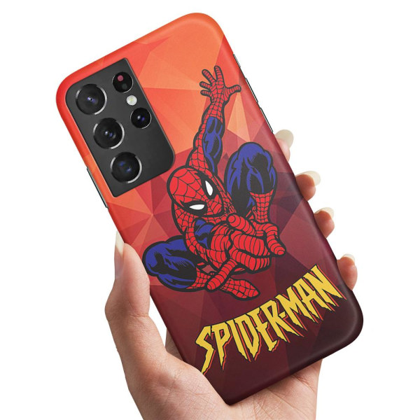 Samsung Galaxy S21 Ultra - Kuoret/Suojakuori Spider-Man