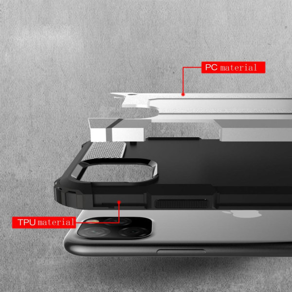 Huawei P40 Lite - Skal / Mobilskal Tough - Flera färger Svart