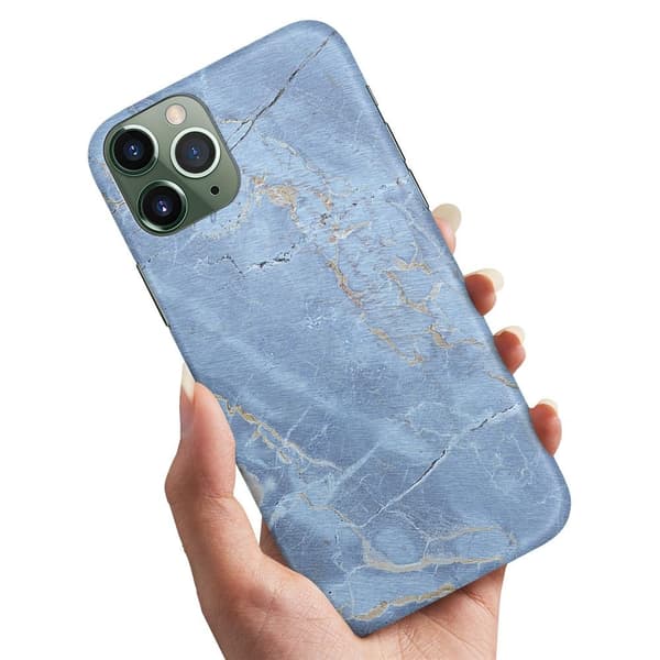 Cover / Mobilcover til iPhone 11 Pro Max - Marmor Multicolor