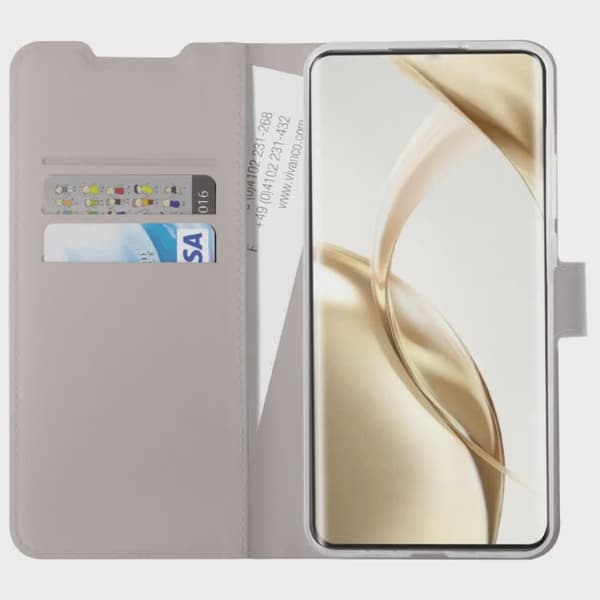 Vivanco Classic Plånboksfodral Galaxy S24 FE 5G Greige