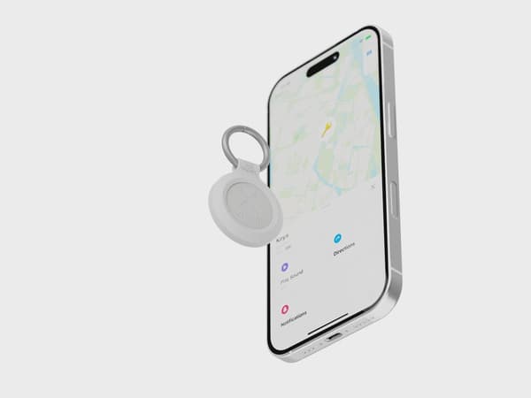 Xtorm TravelTag Tracker för iOS och Android Vit