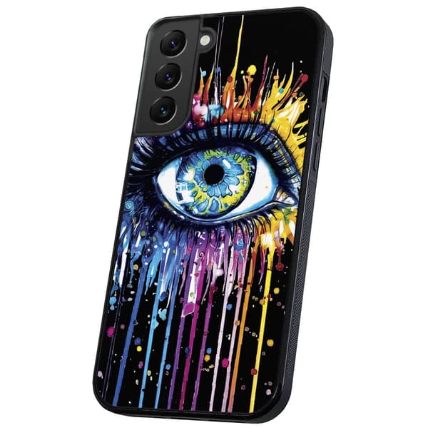 Samsung Galaxy S21 Plus - Deksel/Mobildeksel Rennende Øye