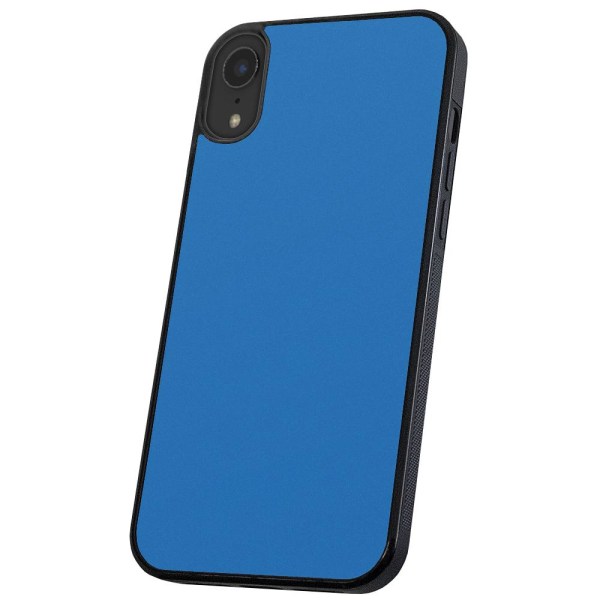 iPhone X/XS - Cover/Mobilcover Blå Blue