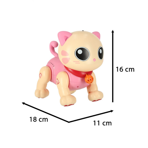 Interaktiv Robot Katt Rosa