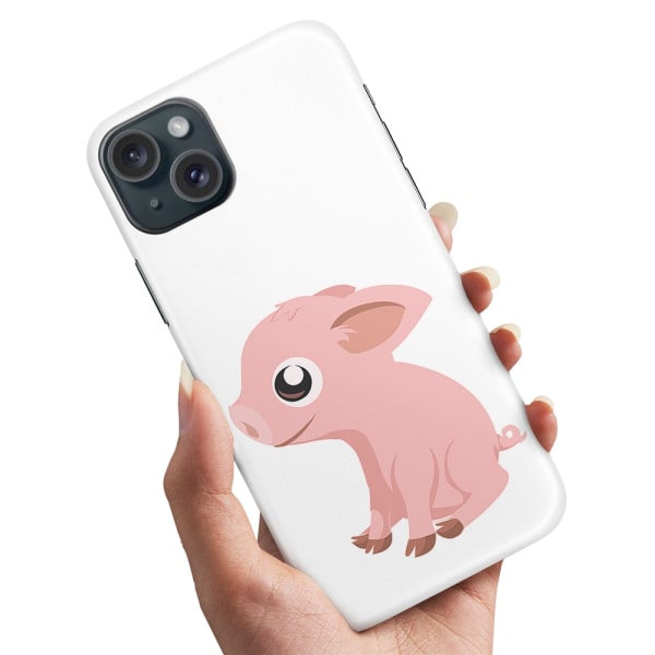 iPhone 15 Plus - Skal/Mobilskal Minigris