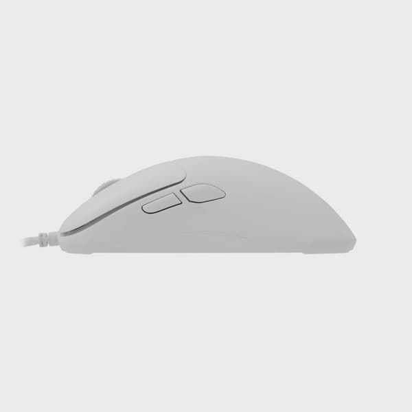 White Shark GRAPHENE Gaming Mus 6D 12.400dpi Vit