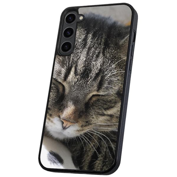 Samsung Galaxy S23 Plus - Skal/Mobilskal Sovande Katt
