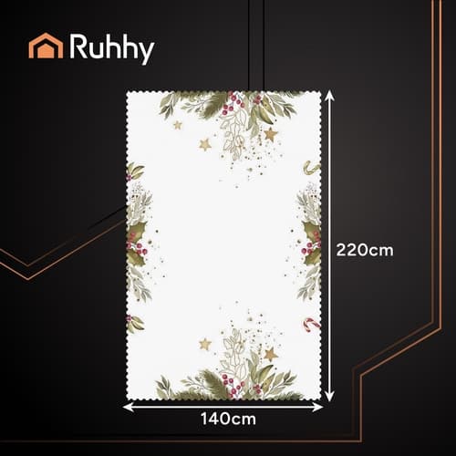 Julduk 220×140 cm - Festlig duk för bord