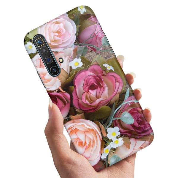 Deksel / Mobildeksel til Realme X3 SuperZoom - Blomster