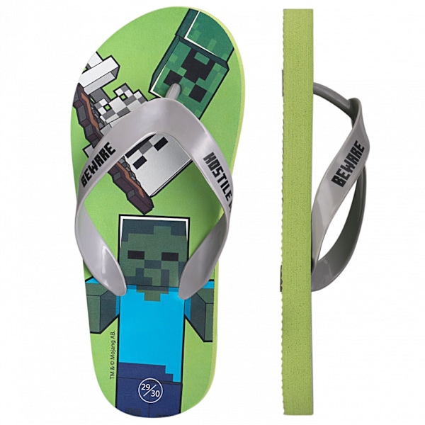 Minecraft Flip-flop Tofflor för Barn 33/34