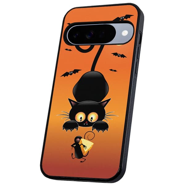 Google Pixel 10/10 Pro - Deksel/Mobildeksel Katt og Mus