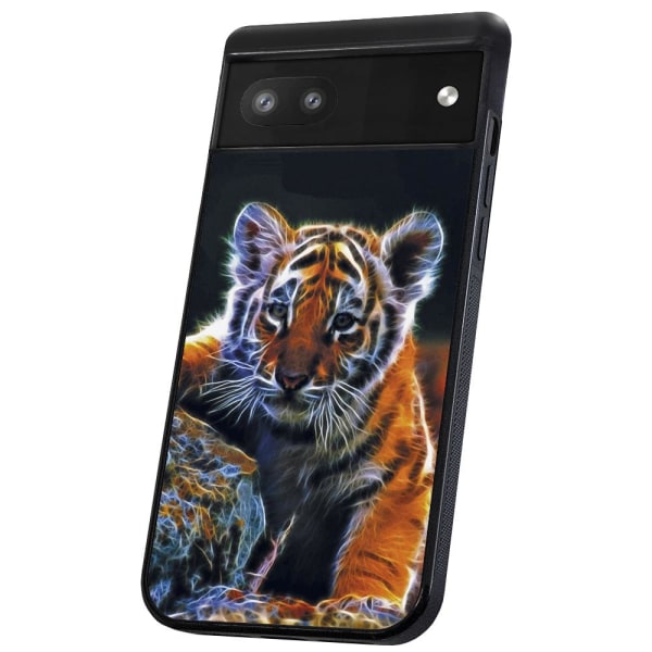 Google Pixel 6 - Cover/Mobilcover Tigerunge