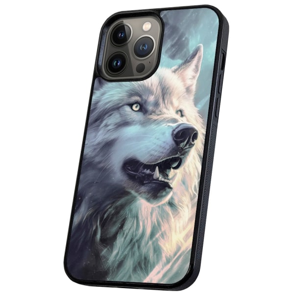 iPhone 13 Pro Max - Deksel/Mobildeksel Wolf
