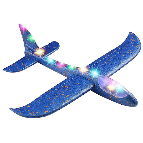 Kastefly med LED - 47 cm Blue
