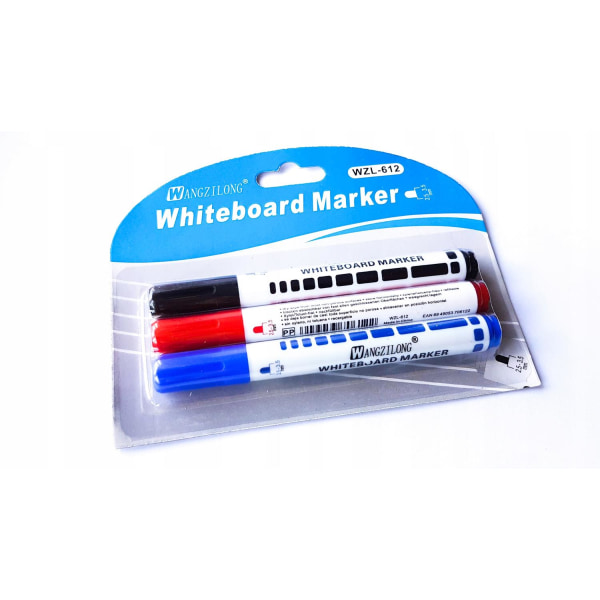 3-Pack - Whiteboardpennor / Whiteboard Penna - 3 färger 047d | 53 | Fyndiq