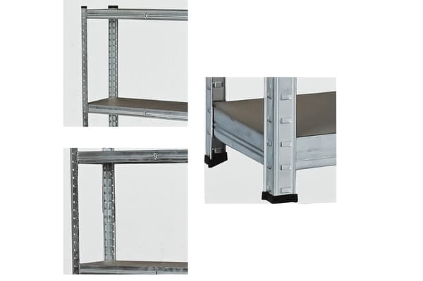 Hyllsystem 160 x 80 x 40 cm 80 kg