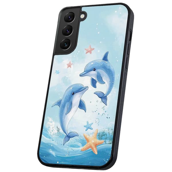 Samsung Galaxy S22 - Deksel/Mobildeksel Dolphins