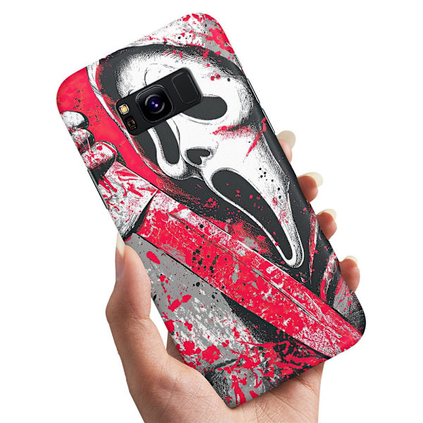 Deksel / Mobildeksel til Samsung Galaxy S8 Plus - Scream Ghostface