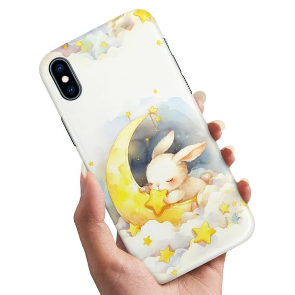 Skal / Mobilskal till iPhone X / XS - Bunny