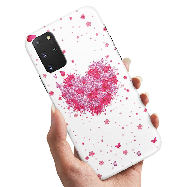 Deksel / Mobildeksel til Samsung Galaxy S20 FE - Blomsterhjerte
