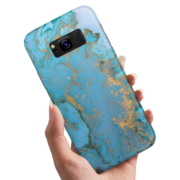Skal / Mobilskal till Samsung Galaxy S8 - Marmor multifärg