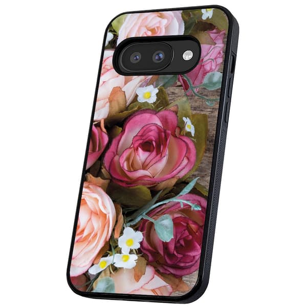 Google Pixel 9A - Cover/Mobilcover Blomster