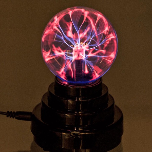 Energy Ball Lamppu / Plasma Ball - 10 cm Black