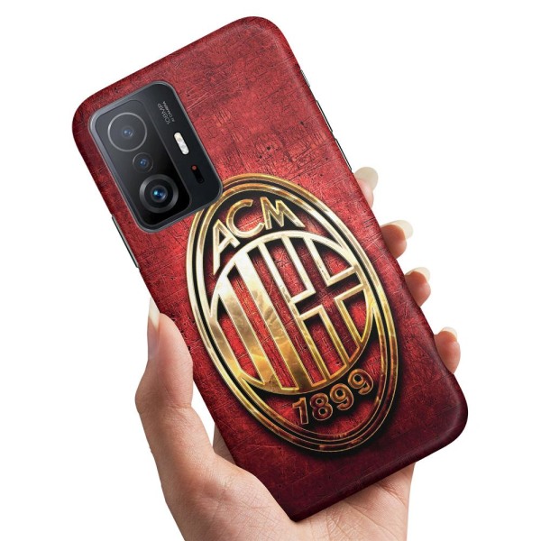 Xiaomi 11T/11T Pro 5G - Deksel/Mobildeksel A.C Milan Multicolor