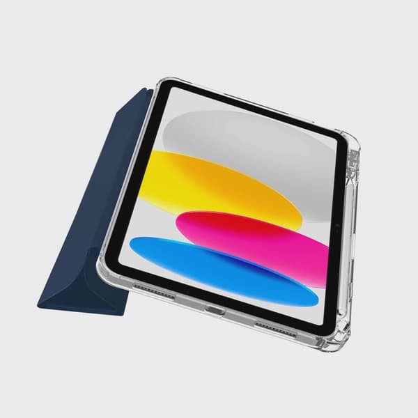 X2O FlexFold Folio Fodral Apple iPad 11"/10.9" Marinblå