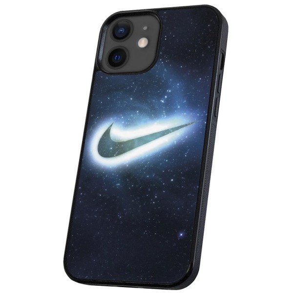 iPhone 12/12 Pro - Skal/Mobilskal Nike Yttre Rymd multifärg
