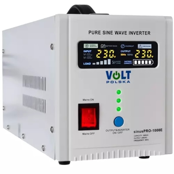 Sinus Pro 1000E 12/230V - Invertteri - Varavirtalähde