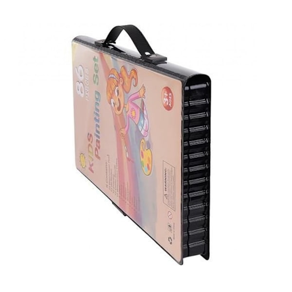 Maalaussetti Lapsille 86 osaa - Piirrä & Maalaa Multicolor