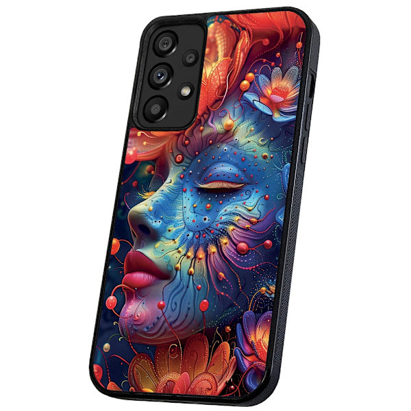 Samsung Galaxy A13 4G - Deksel/Mobildeksel Psychedelic