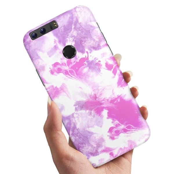 Skal / Mobilskal till Huawei Honor 8 - Marmor multifärg