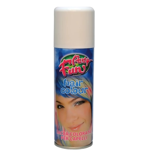 Hiusväri Spray / Hiuslakka - 125ml - Valitse väri! White