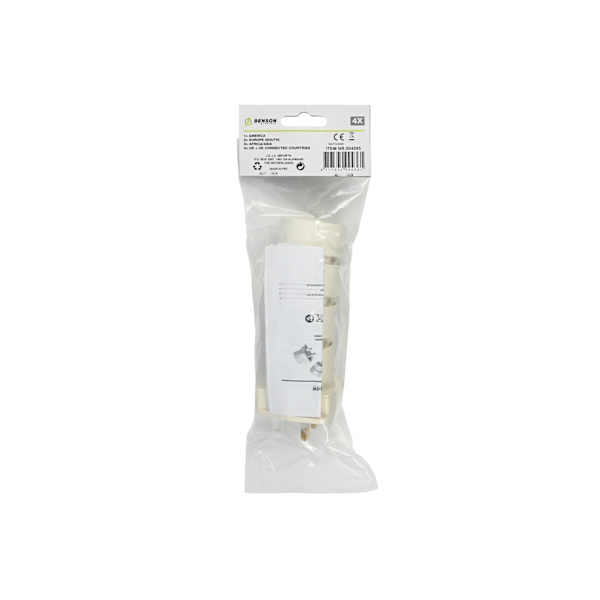 Internationellt reseadapter-set
