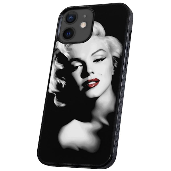 iPhone 12/12 Pro - Kuoret/Suojakuori Marilyn Monroe Multicolor