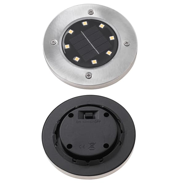 Trädgårdsbelysning LED - Solcell - 4 st Kallvit