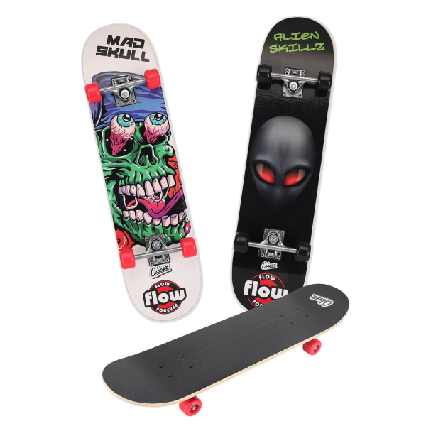 Skateboard for barn - 79 cm Black