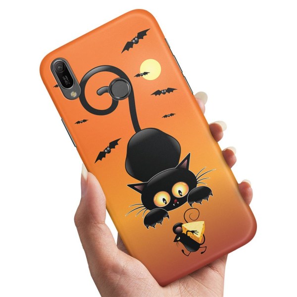 Xiaomi Redmi Note 7 - Deksel/Mobildeksel Katt og Mus