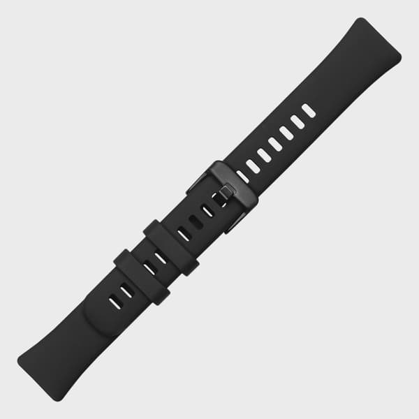 FIXED Silikonrem för Huawei Band 8/9/10 Svart